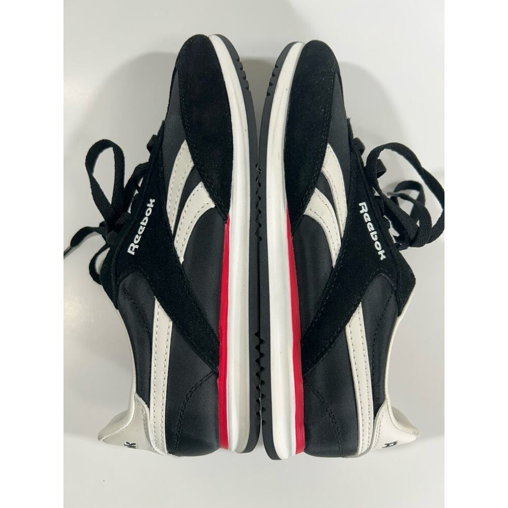 Reebok World 70 30309WBCC Black White Red Running Shoe Sneaker Size 8 - Picture 4 of 7